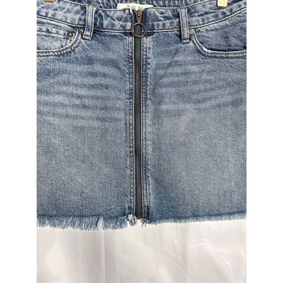 Free People Denim Mini Skirt - Picture 9 of 12